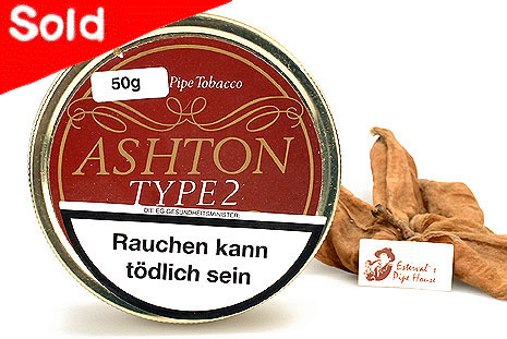 Ashton Typ 2 Pipe tobacco 50g Tin